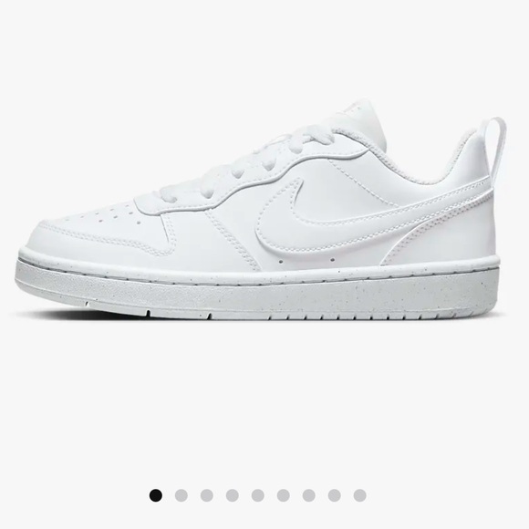 Nike Other - 🏃🏻‍♂️ Nike Court Borough Low Recraft 5.5 big kid white tennis shoes sneakers